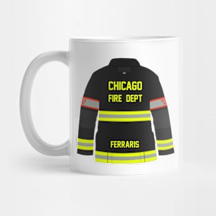 CHICAGO FIRE - TONY FERRARIS - SQUAD 3 - TURNOUT COAT Mug